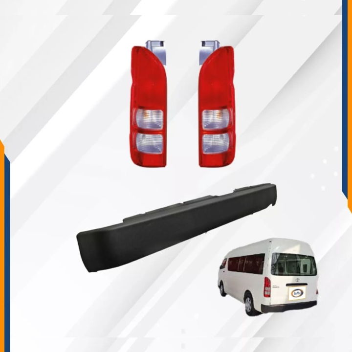 Foto 3 pulgar | Fascia Trasera Hiace 06 - 13 Con Calaveras