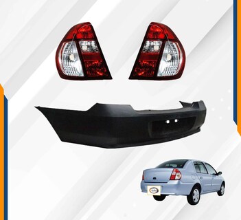 Foto 2 | Fascia Trasera Platina 02 -10 Con Calaveras Bca