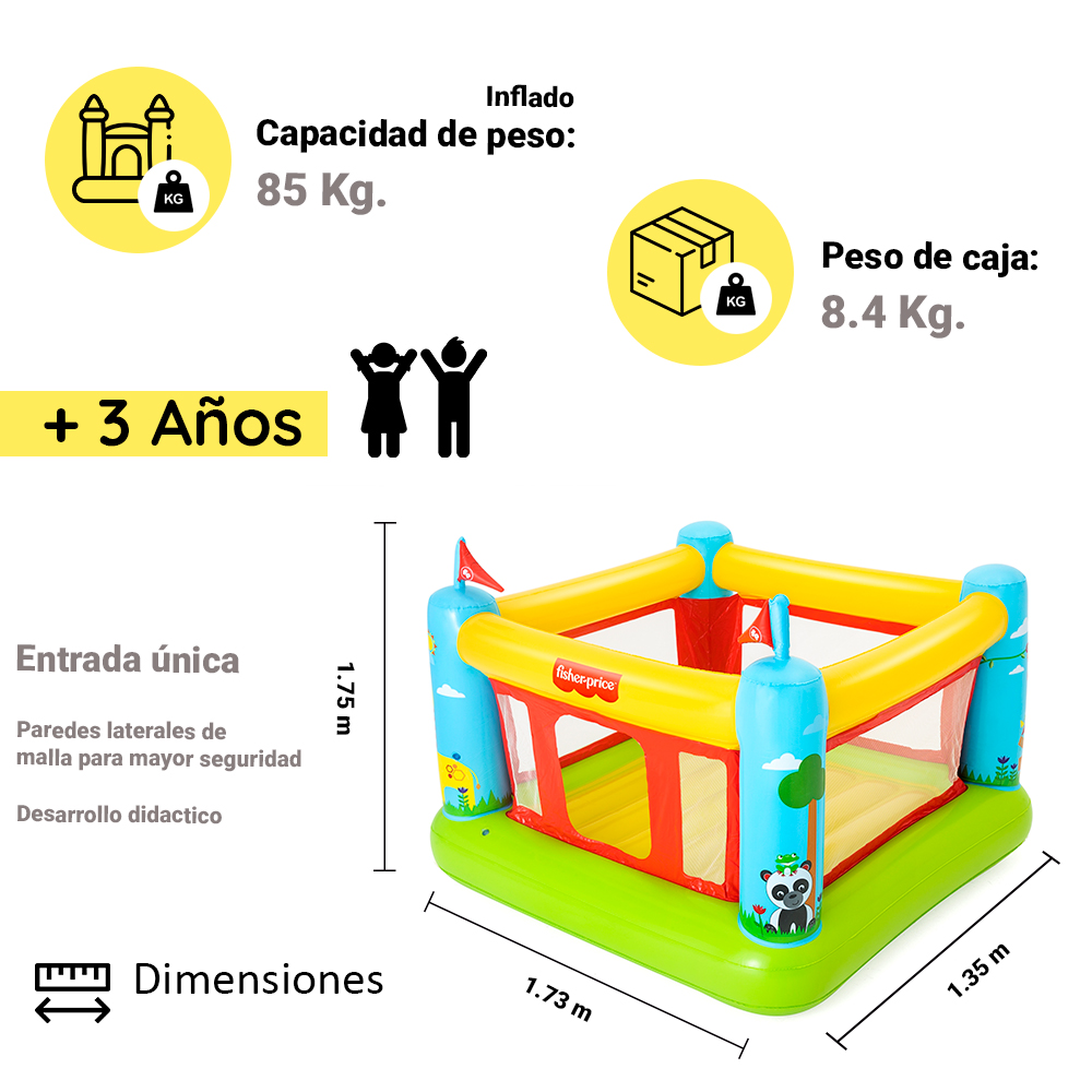 Foto 2 | Castillo Inflable Fisher Price 93553