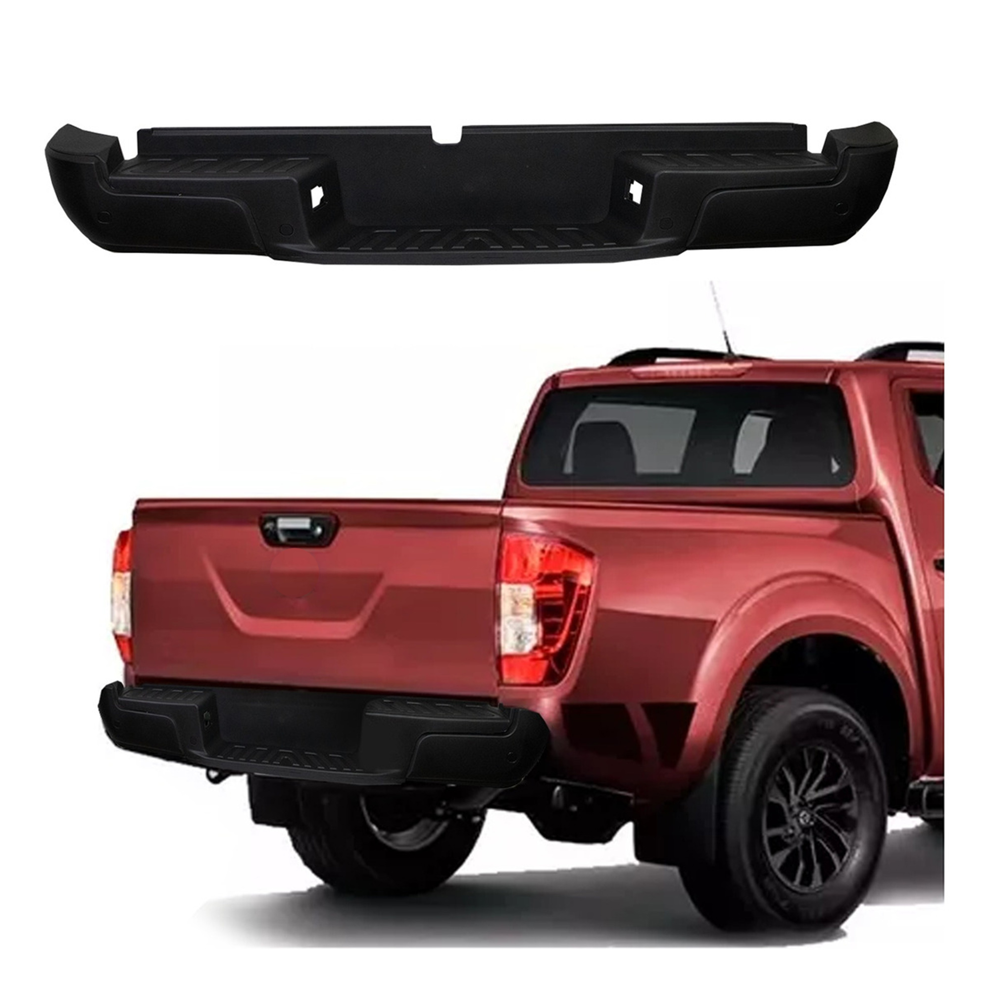Foto 4 pulgar | Defensa Trasera Mejorada Para Ser Compatible Con Np300 Y Más Modelos 2021-2023 | Dunari Powersports | A2313 | Color Ne