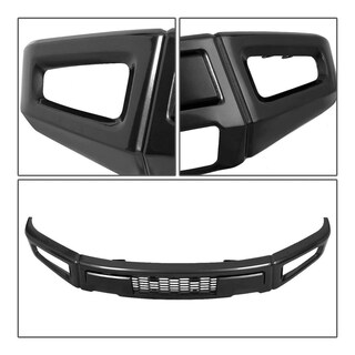 Foto 4 | Defensa Delantera Color Negro Compatible Con Lobo Y Otros Modelos 2015-2017 | Dunari Powersports | A0191 | Color Negro