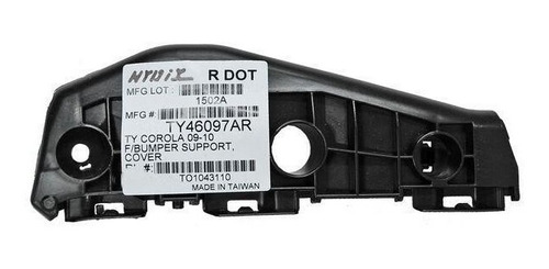 Guía De Defensa Izquierda Toyota Corolla  2009 2010