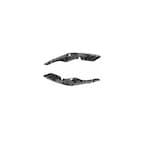 Set 2 Guia Soporte Facia Delantera Jetta Clasico 2008 A 2015 Eo Safe Imports Esi-13689 Negro
