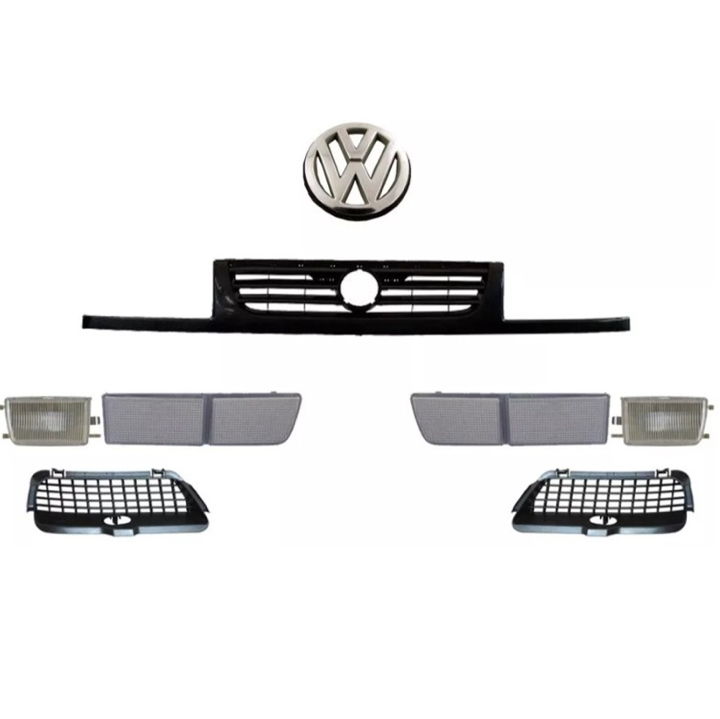 Kit Frente Jetta A3 Parrillas  Cuartos  rejillas Y Emblema