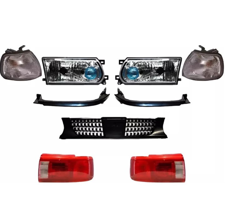 Kit Frente Tsuru Iii Faros Parrilla Calavera Cuarto Molduras