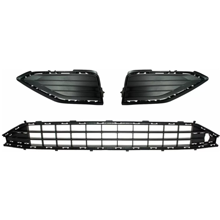 Parrilla Fascia Jetta 19 20 21 Sin Hoyo