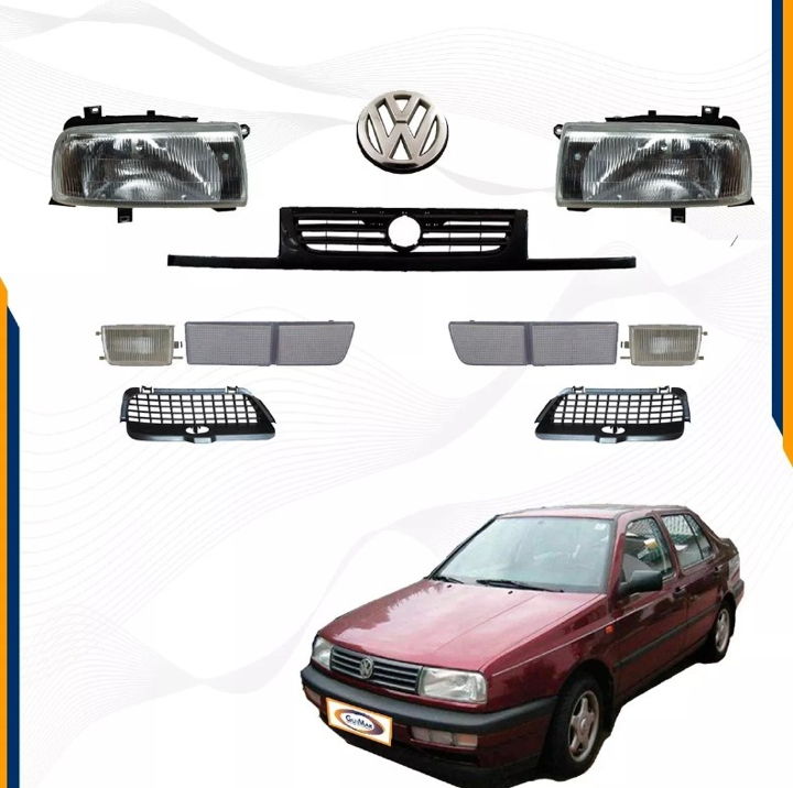 Foto 3 pulgar | Kit Jetta A3 Parrillas  Faros  cuartos  rejillas Y Emblema