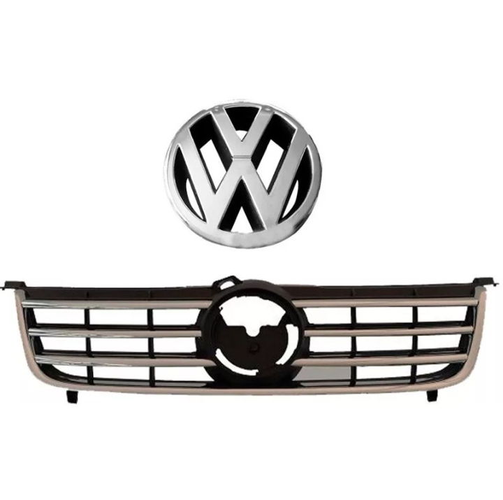 Parrilla Jetta Clasico Cromo Y Emblema 2008 10 12 14 15 2016