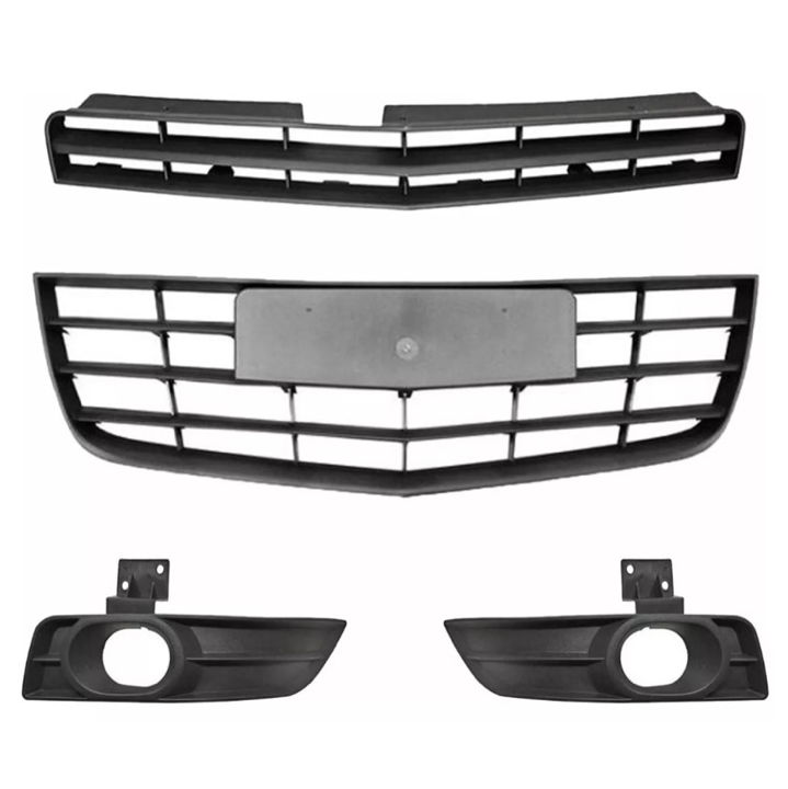 Parrilla Chevy C3 09 10 11 12 Superior Inferior Laterales