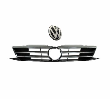 Foto 1 | Parrilla Jetta Mk6 15 16 17 18 Filo Cromo Con Emblema