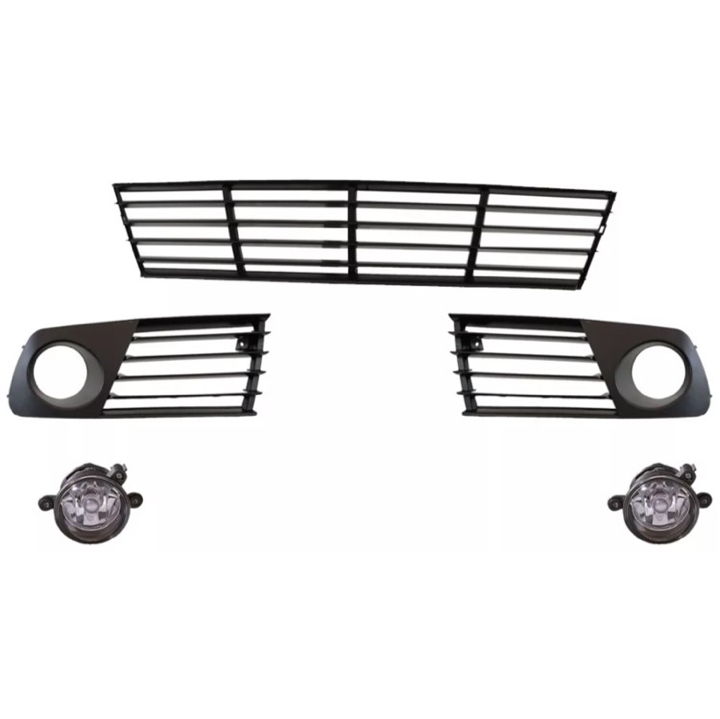 Kit Seat Ibiza 03 Al 07 Parillas De Fascia Y Faros Niebla