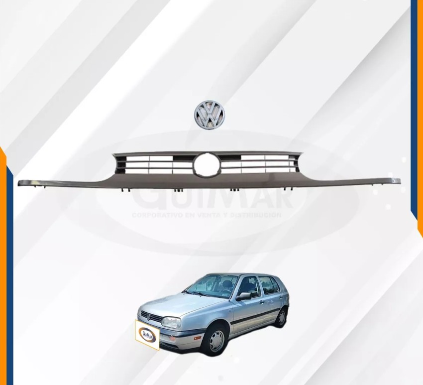Foto 3 pulgar | Parrilla Golf A3 93 94 95 96 97 98 Con Emblema