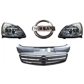 Foto 1 | Kit Par De Faros + Parrilla Con Emblema Platina 2001 Al 2010