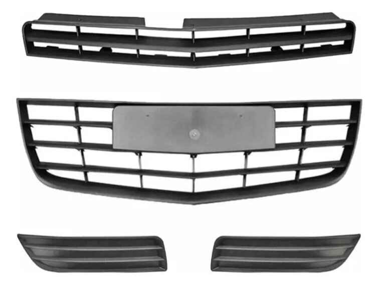 Parrilla Chevy C3 09 10 11 12 Superior Inferior Laterales