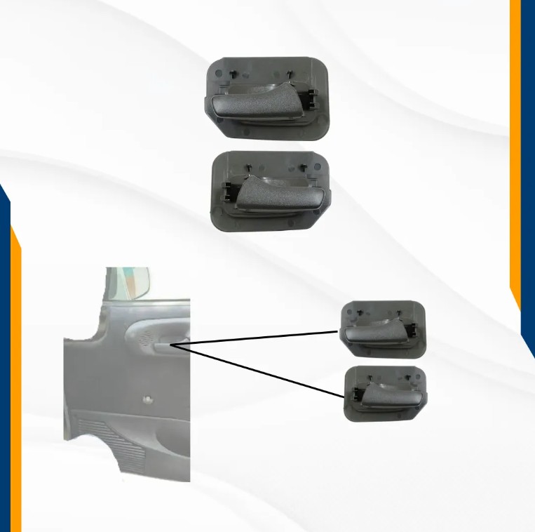 Foto 5 pulgar | Manija Chevy Monza Interiores   Exteriores Y Elevador 94-09
