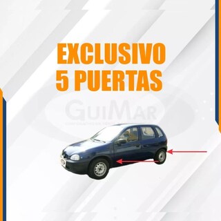 Foto 3 | Moldura Arco-cantoneras Chevy 5 Pts 959697 98 9900 01 0203