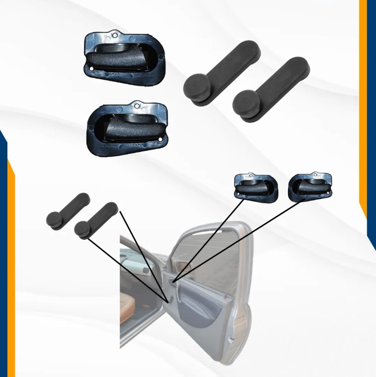 Foto 2 | Manijas Chevy 3 Pts Interiores Exteriores  Elevadores 94-09