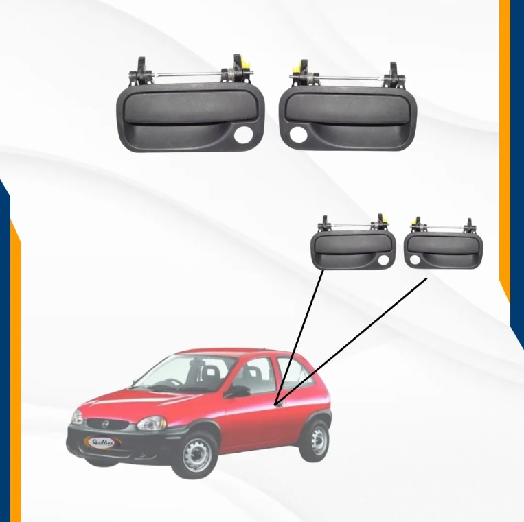 Foto 3 | Manijas Chevy 3 Pts Interiores Exteriores  Elevadores 94-09
