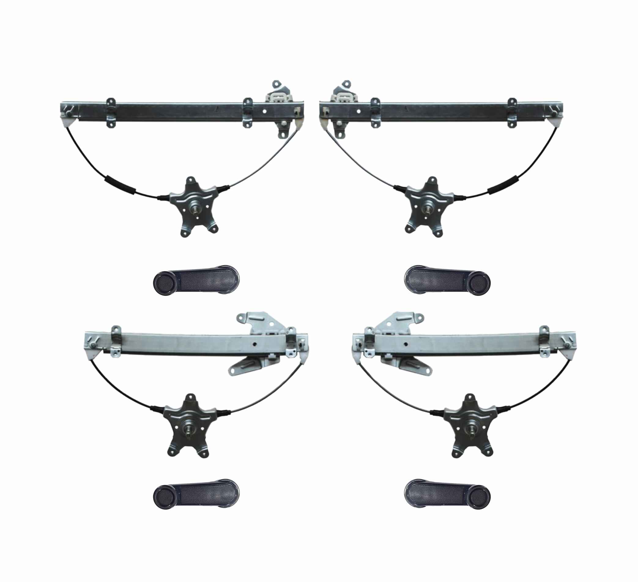 Elevadores Tsuru 3  94-17 Con Manijas Jgo Completo