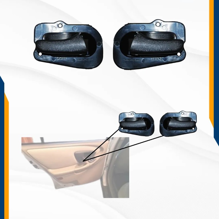 Foto 4 pulgar | Manijas Chevy 3 Pts Interiores Exteriores  Elevadores 94-09 Con Espejos