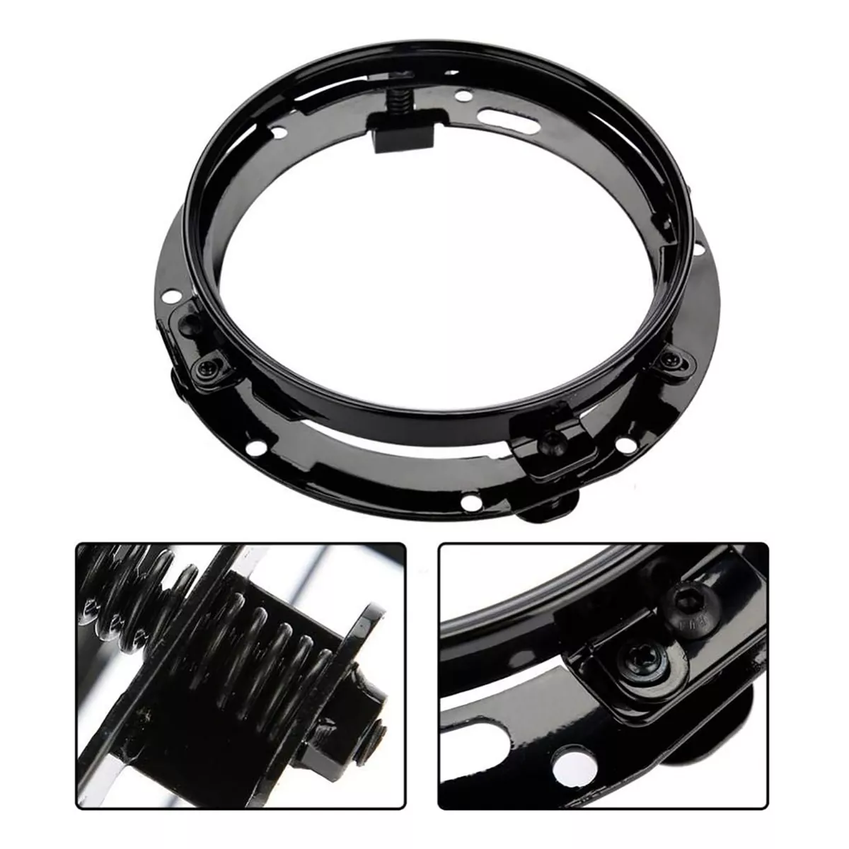 Foto 3 pulgar | Bases para Faro Universal Jeep 7" Eo Safe Imports Negras 1 Par