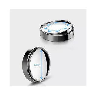 Foto 4 | Espejos Retrovisores de Punto Ciego Belug 360 Grados color Plata 2 Piezas