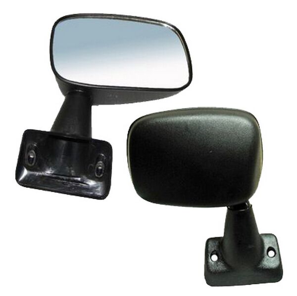 Espejo Automotriz Toyota Pick Up 1984-1988 Sin Control color Negro Aldo95 Copiloto