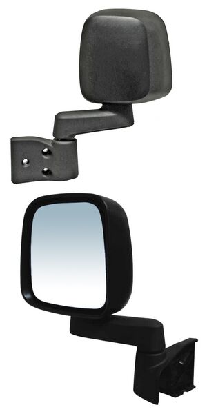 Espejo Automotriz Tyc Wrangler 2003-2006 sin Control Negro Piloto