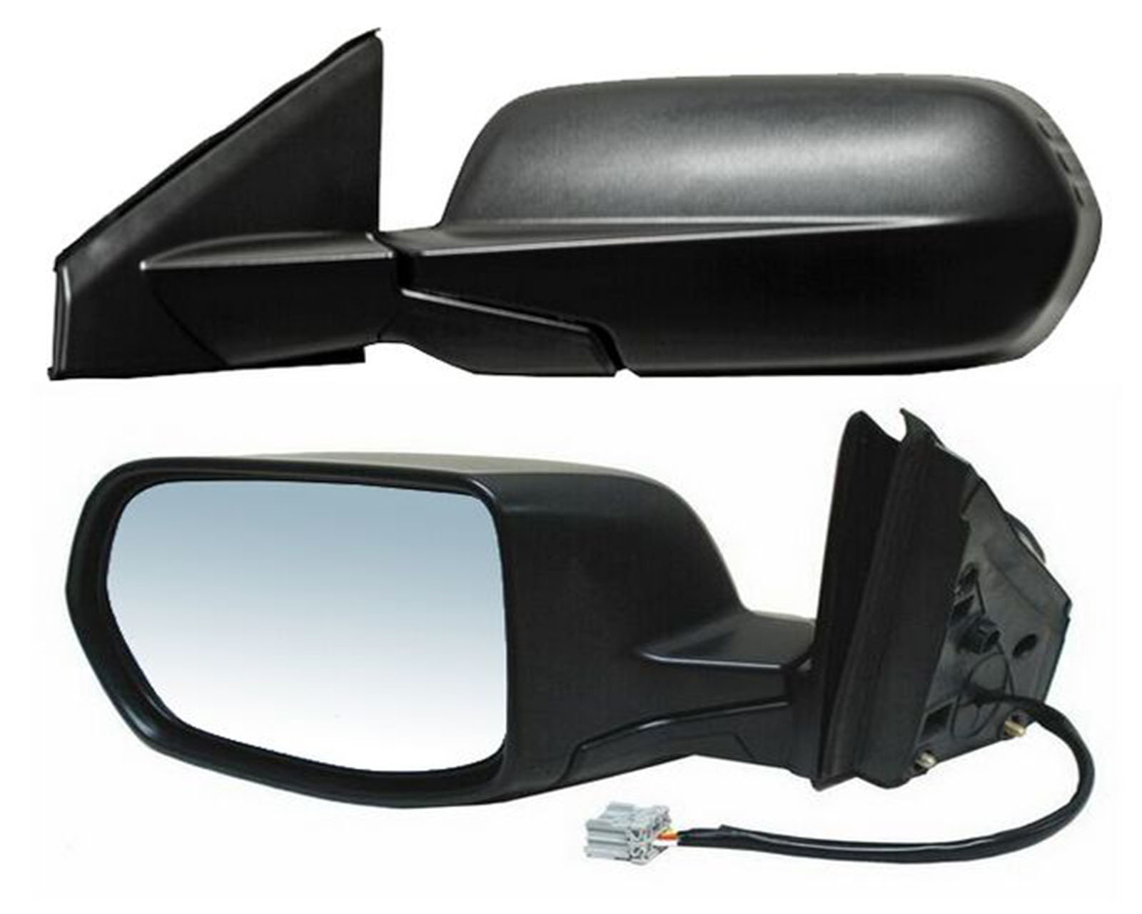 Foto 2 pulgar | Espejo Automotriz TYC color Negro Crv 2007-2011 Eléctrico sin Desempañante Grande T154 Piloto