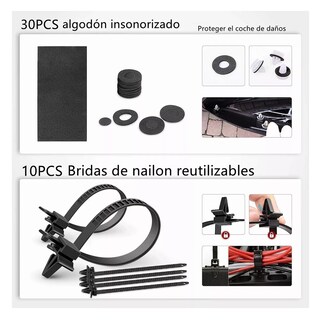 Foto 2 | Grapas Automotrices Belug 666 16 Modelos con Accesorios color Negro