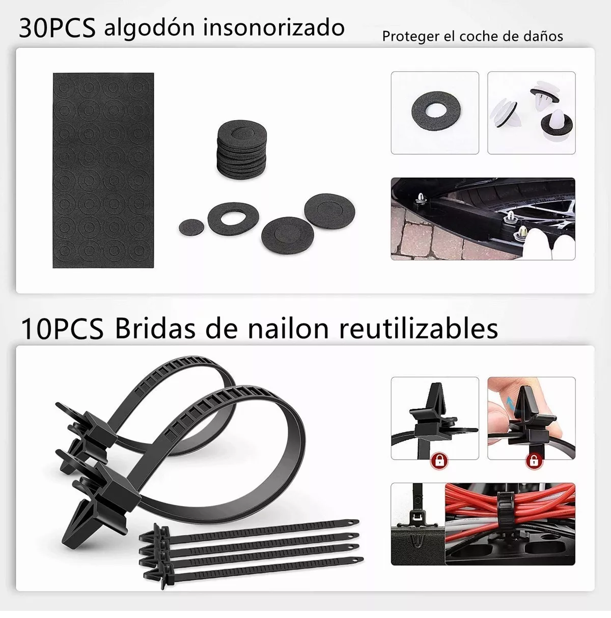 Foto 3 pulgar | Kit Grapas Eo Safe Imports Esi7300 para Auto 666 Piezas