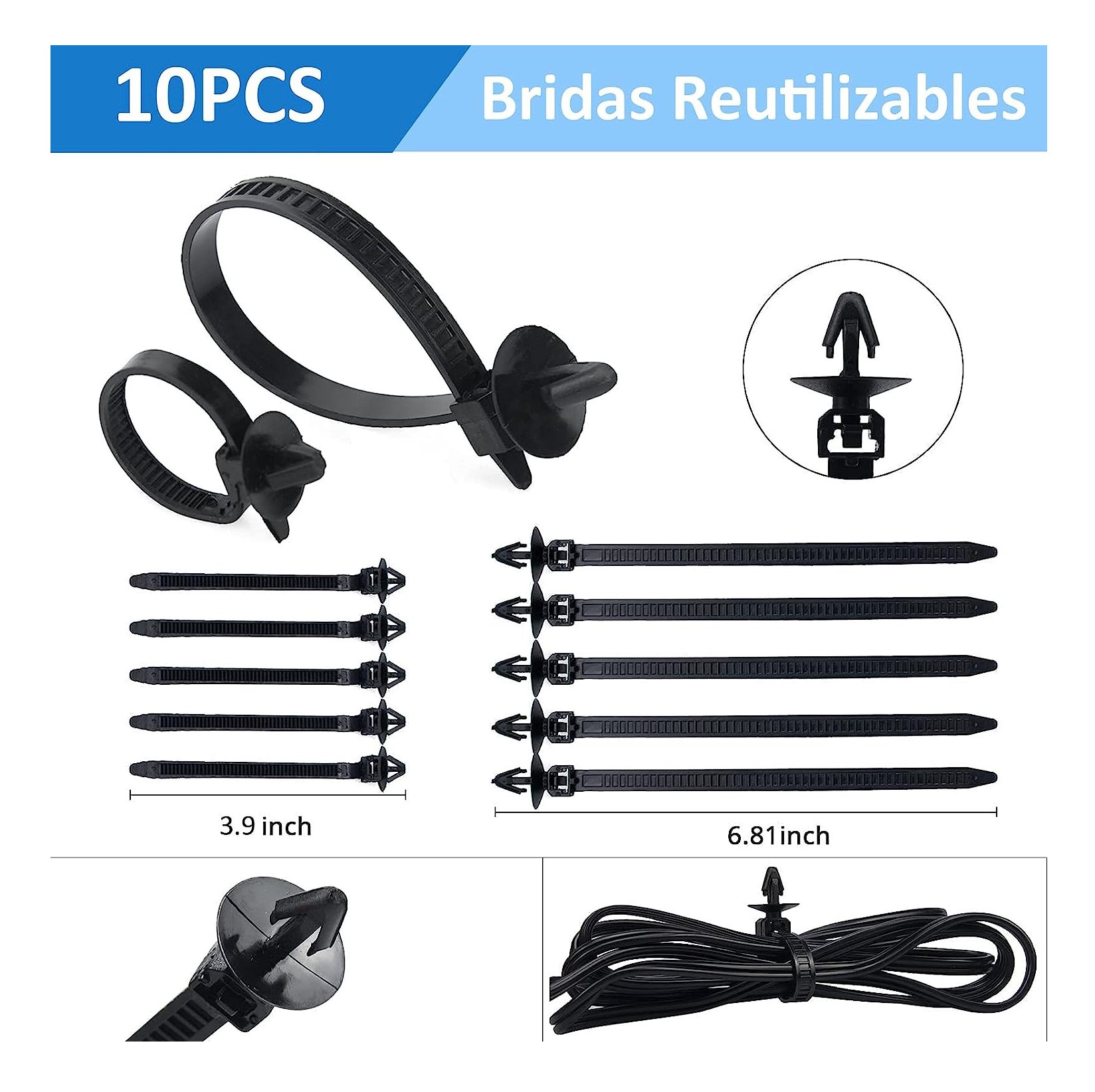 Foto 3 pulgar | Kit de Grapas Automotriz BELUG 16 Modelos con Quita Grapas 635 Piezas