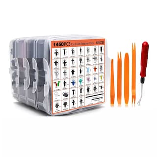 Foto 1 | Grapas Automotrices 1815 Pzs Con Quita Grapas Molduras Eo Safe Imports Esi-13688 Multicolor
