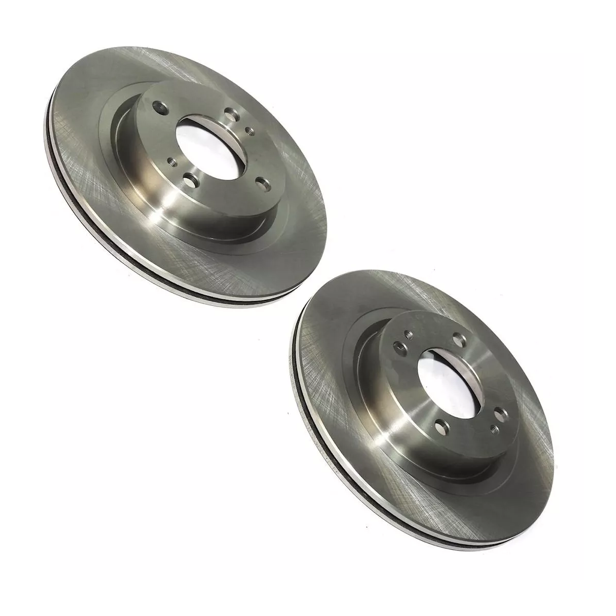 Foto 1 | Par Discos Delanteros Attitude 2015-2020 Eo Safe Imports Esi-13706 Plata