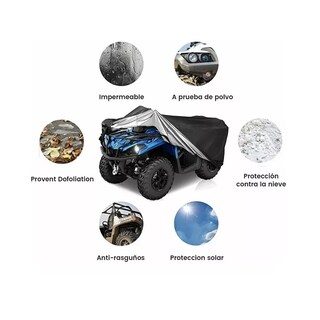 Foto 3 | Funda Cubierta Cuatrimoto Impermeable Eo Safe Imports Esi-8215 color Negro