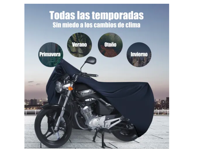 Foto 4 pulgar | Xtellar Protector Premium De Motocicletas: Funda Impermeable, Reflectante Y Antirrobo