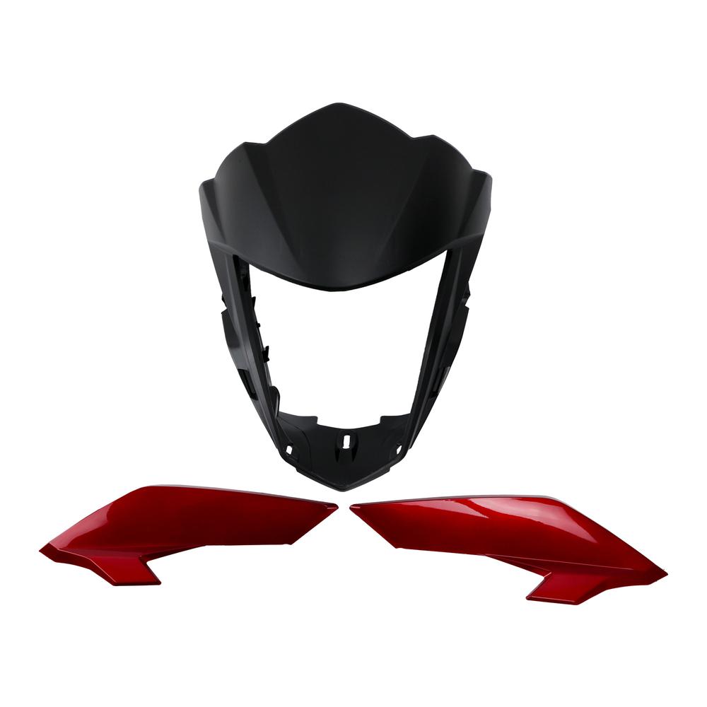Foto 3 pulgar | Cubierta Faro Derecho/izquierdo Negro/rojo Set Honda Cbf 125 Twister (19-23)