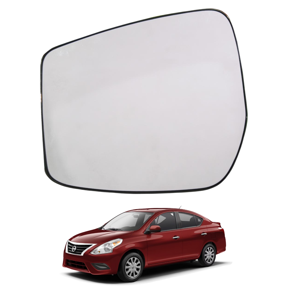 Foto 2 | Luna De Espejo Lateral Izquierdo/conductor Para Auto Versa 2015-2019 Original Nissan