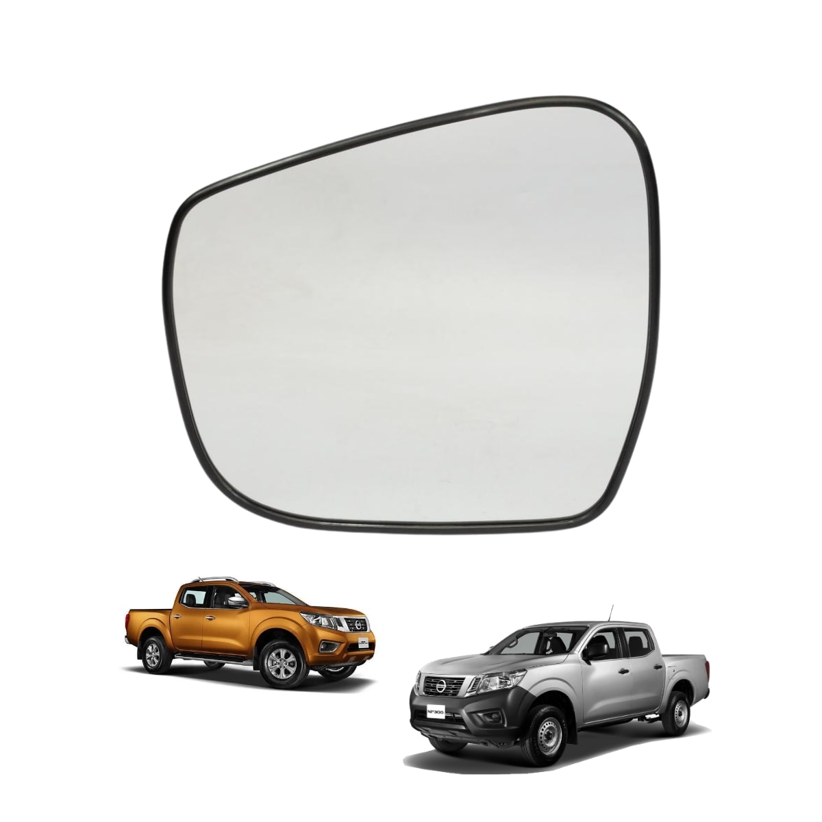 Luna De Espejo Lateral Izquierdo/conductor Para Auto Np300 Frontier 2015-2024  Original Nissan $656