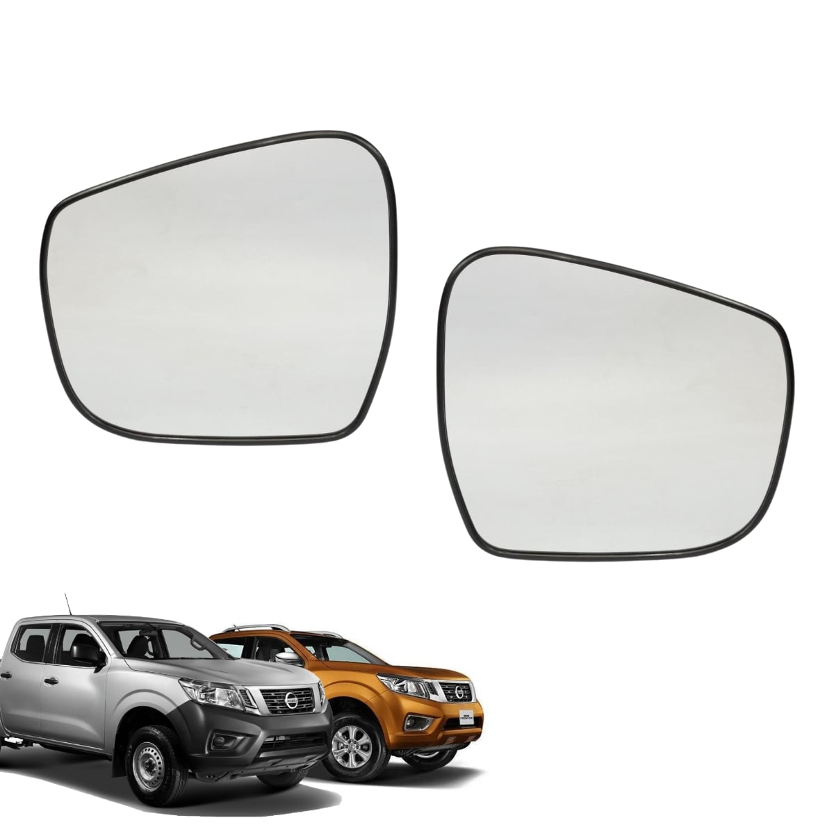 Kit Lunas De Espejos Laterales Para Auto Np300 Frontier 2015-2024 Original Nissan $1,184