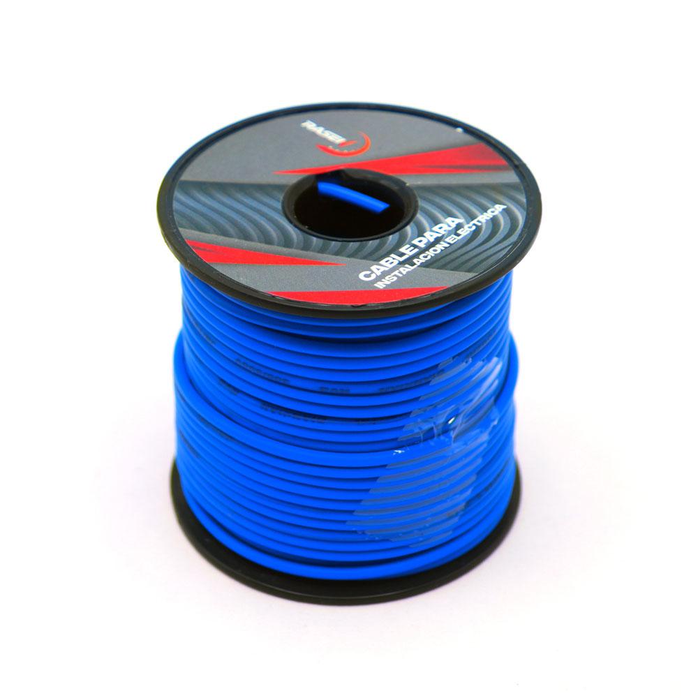 Cable Un Solo Color Para Instalacion Electrica Universal Rollo/30mts Para Motocicleta