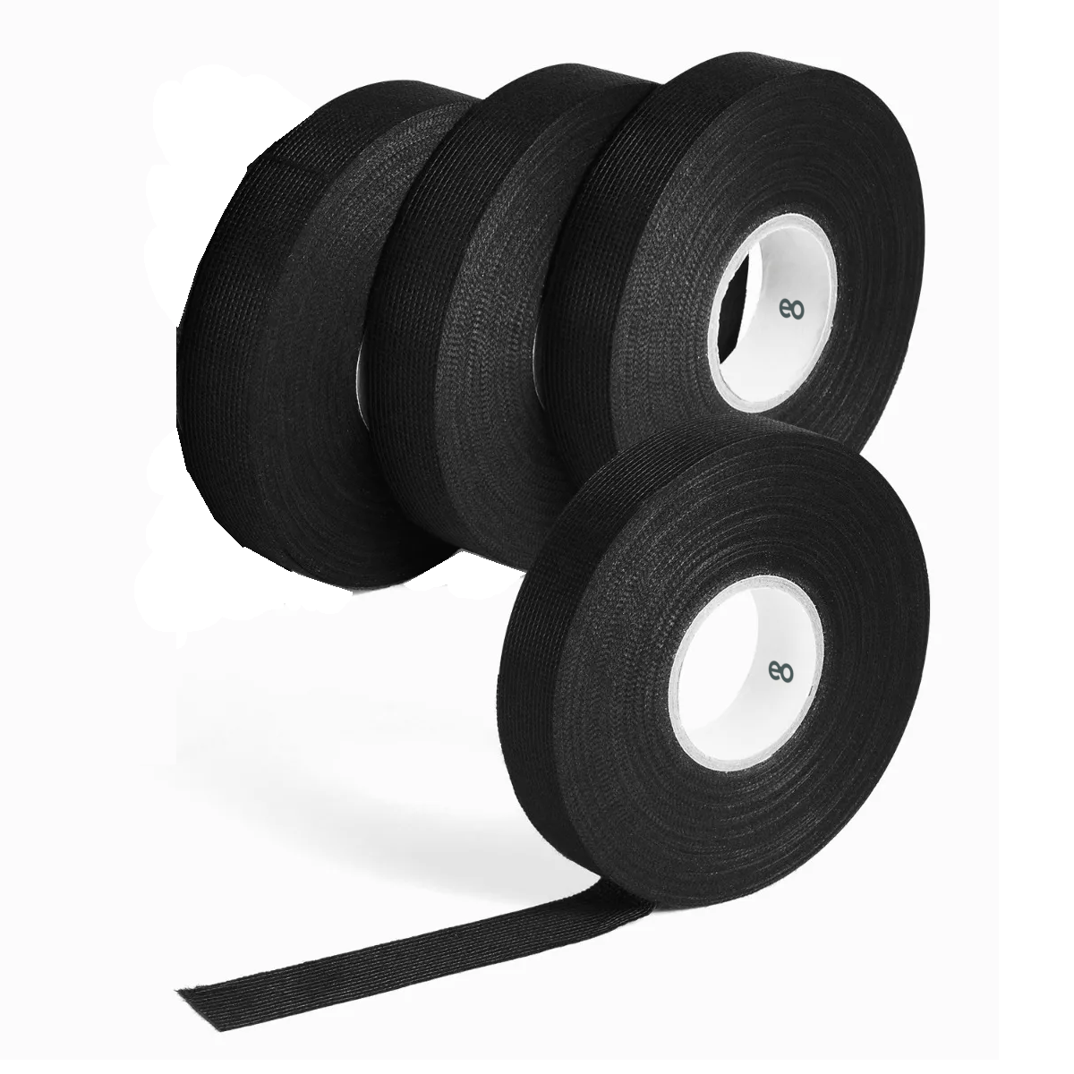 Foto 2 pulgar | Set 4 Pcs Cinta Aislar Tela Automotriz Eo Safe Imports Esi-8313-1 Negro