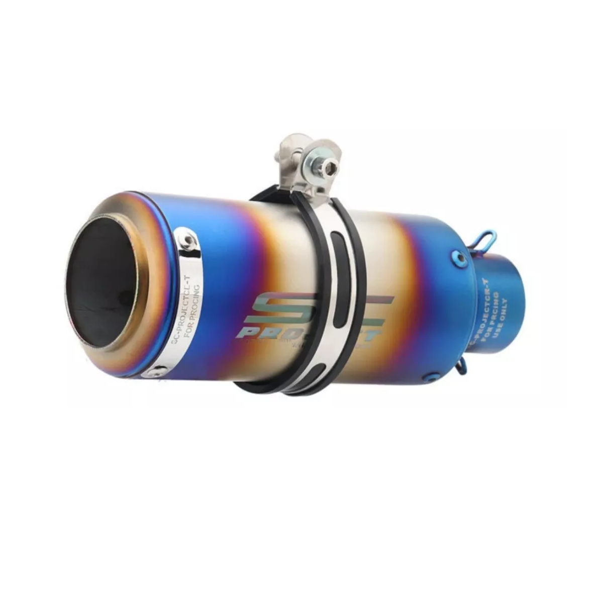 Escape De Moto Deportivo 51 Mm De Acero Inoxidable Universal Eo Safe Imports Esi-12373 Multicolor