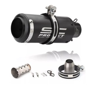 Foto 3 | Escape De Moto Deportivo 51 Mm De Acero Inoxidable Universal Eo Safe Imports Esi-12372 Negro