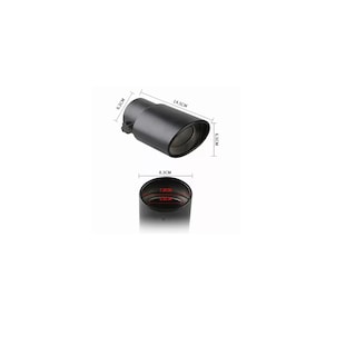Foto 3 | Silenciador de Tubo de Escape de Coche Eo Safe Imports ESI-10995 Negro de Acero Inoxidable