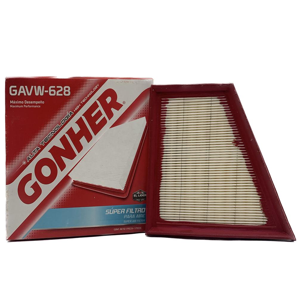 Foto 2 pulgar | Filtro de Aire Gonher GAVW-628 para Volkswagen Gol 1.6l 2009 al 2017