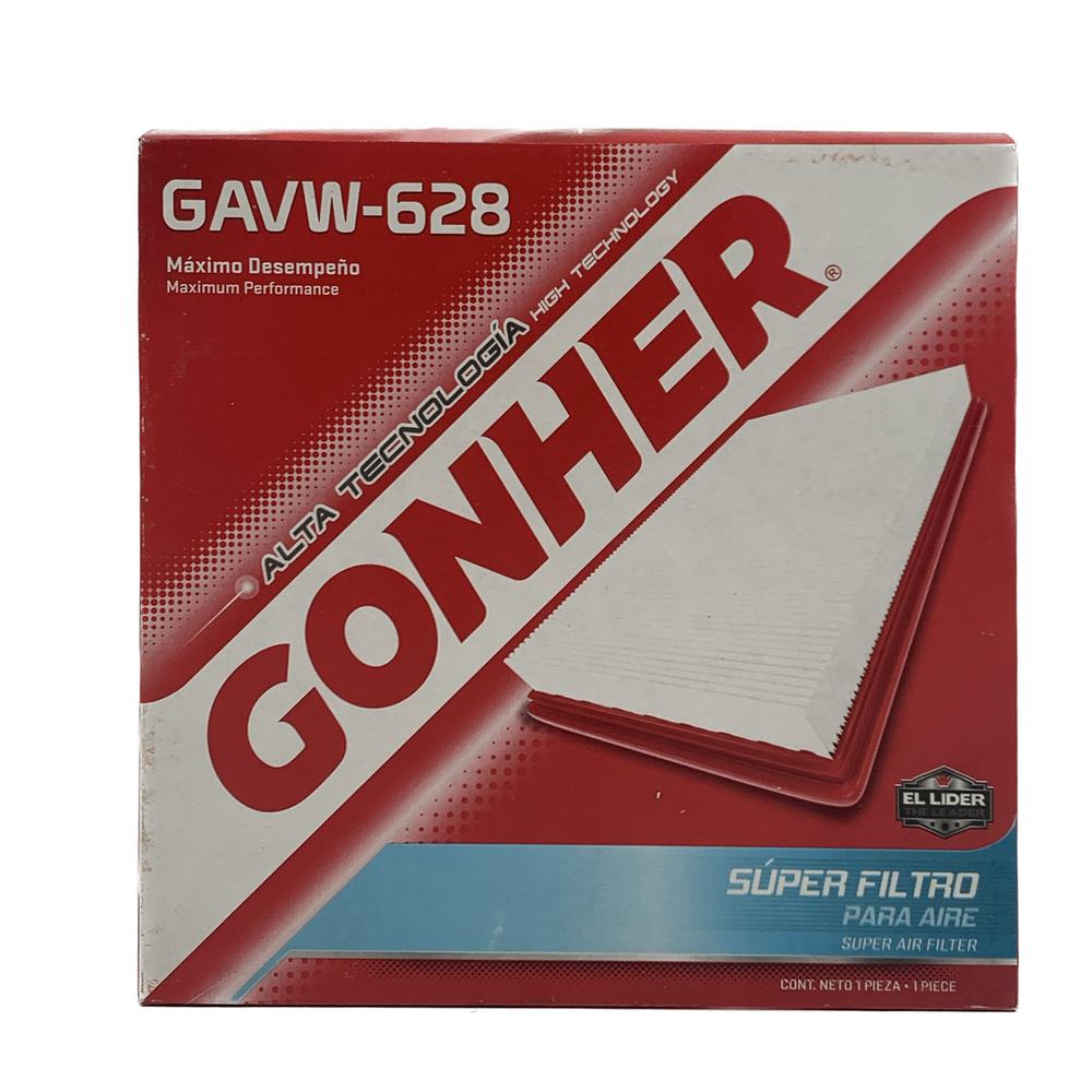 Foto 3 pulgar | Filtro de Aire Gonher GAVW-628 para Volkswagen Gol 1.6l 2009 al 2017
