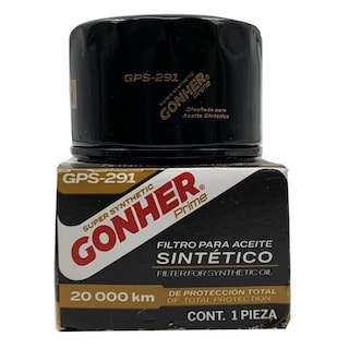 Foto 1 | Filtro De Aceite Sintético Gonher Prime Gps-291