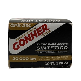 Foto 4 | Filtro De Aceite Sintético Gonher Prime Gps-291