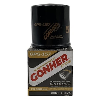 Foto 1 | Filtro De Aceite Sintético Gonher Prime Gps-157